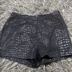 Snake Skin Shorts